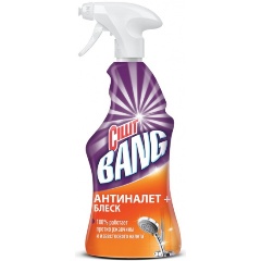Изображение товара Чистящий спрей CILLIT BANG Антиналет + Блеск 750 мл для кухни и ванной