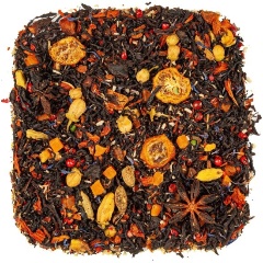 Изображение товара Черный ароматизированный чай СЛОН Кумкватовые заварушки 100 г