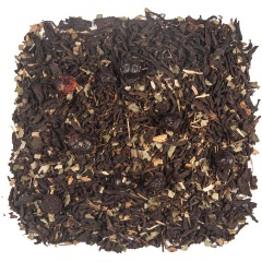 Изображение товара Чай пуэр СЛОН черная смородина 100 г листовой ароматизированный