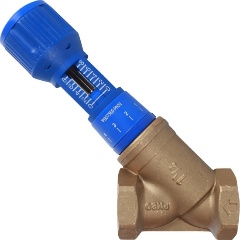 Изображение товара Клапан балансировочный Cimberio 727ОТ, 1 1/2", ручной, Kvs=28,46 PN20, BB, без ниппелей