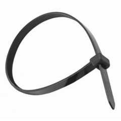 Изображение товара Кабельные стяжки CIMCO в черном цвете, 100шт 181862