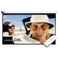 Изображение товара Экран с электроприводом Cinema S'OK SCPSM-298x168 135' 16:9 настенно-потолочный, моторизованный, Matt White, белый корпус