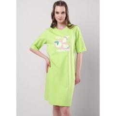 Изображение товара Платье домашнее CLEVER LDR25-1158/1 женское, цвет св.зелёный, размер 50