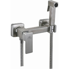 Изображение товара Гигиенический душ со смесителем FASHUN A57504 сатин нержавеющая сталь