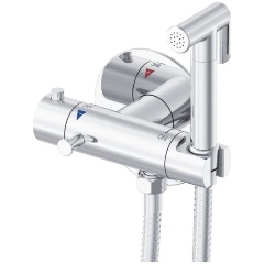 Изображение товара Смеситель для биде с термостатом Rose R915 хромированный