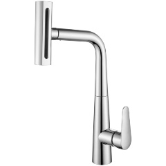 Изображение товара Смеситель для кухни Fmark FS8277A хром с вытяжным изливом и двухрежимной лейкой