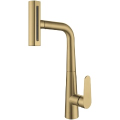 Изображение товара Смеситель для кухни Fmark FS8277C матовое золото высокое качество