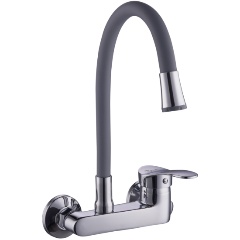 Изображение товара Смеситель для кухни Plstart PD46001-12, хром/серый