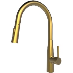 Изображение товара Смеситель для кухни Raiber RPG-011, золото