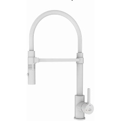 Изображение товара Смеситель для кухни Rose R133C белый латунь рычажное управление 48.1 см