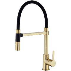 Изображение товара Смеситель для кухни Rose R133E, золото