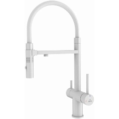 Изображение товара Смеситель для кухни Rose R958C, белый