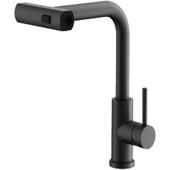 Изображение товара Смеситель для кухни с мультифункциональным изливом BELZ B74811-7, черный