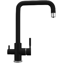 Изображение товара Смеситель для кухни ULGRAN Quartz UQ-019-07 черный