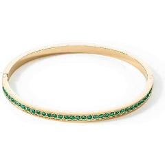 Изображение товара Браслет COEUR DE LION Dark Green-Gold 17 см (0127/33-0549)