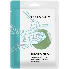 Изображение товара Гидрогелевая маска для лица CONSLY с экстрактом ласточкиного гнезда, 20 мл