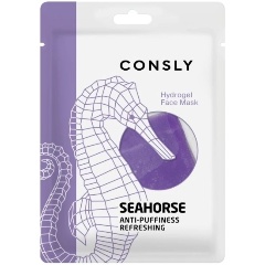 Изображение товара Гидрогелевая маска для лица CONSLY с экстрактом морского конька 20 мл