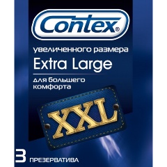 Изображение товара Презервативы Contex Extra Large, 3 шт.