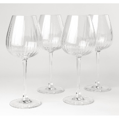 Изображение товара Набор бокалов CRISTAL D'ARQUES SWIRLY 4 шт., 470 мл, для вина, стекло (V2820)