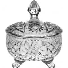 Изображение товара Доза CRYSTAL BOHEMIA на ножке PINWHEEL 15 см хрусталь для сервировки и хранения