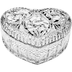 Изображение товара Доза CRYSTAL BOHEMIA Сердце 13 см хрусталь универсальная украшение стола