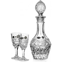 Изображение товара Набор для ликера CRYSTAL BOHEMIA VINIA из хрусталя 1 графин и 6 рюмок