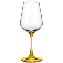 Изображение товара Набор бокалов для белого вина CRYSTAL BOHEMIA STRIX 360 мл (4 шт)