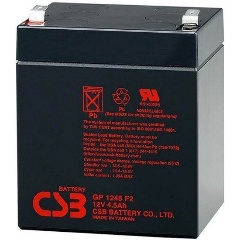 Изображение товара Аккумулятор CSB GP1245 F2 12V 4,5Аh