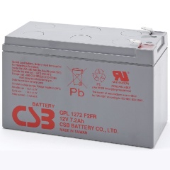 Изображение товара Аккумуляторная батарея для ИБП CSB GPL1272, 12V 7Ah F2 (GPL1272)