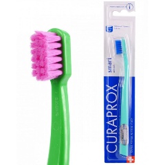 Изображение товара Зубная щетка CURAPROX smart, 7600 щетинок, для детей от 5 лет и взрослых