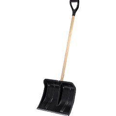 Изображение товара Лопата снеговая CYCLE Богатырь с деревянным черенком