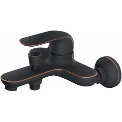 Изображение товара Смеситель для ванны с душем D&K Venice.Gondola DA1023218 короткий излив черный