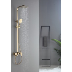 Изображение товара Душевая система из латуни D-LIN D10A15-J, золото