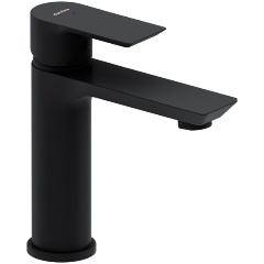 Изображение товара Смеситель для умывальника Damixa Apollo черный матовый с PVD покрытием