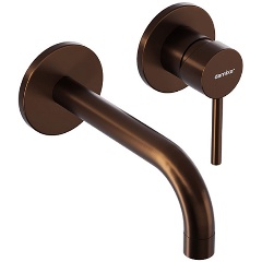 Изображение товара Смеситель для раковины Damixa Scandinavian Pure, розовое золото, 360260500