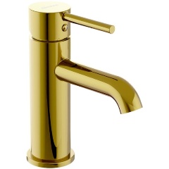 Изображение товара Смеситель для раковины Damixa Scandinavian Pure, золото (360210600)