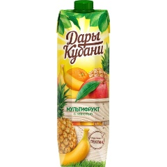 Изображение товара Нектар Дары Кубани мультифруктовый с мякотью 0,95 л