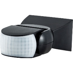 Изображение товара Датчик движения duwi настенный, DD-02, 180°, 10-900с, 12м, 1200Вт, IP65, черный, 25832 2