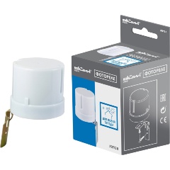 Изображение товара Датчик освещения duwi фотореле, FR-02, накладной, 25А, 10-50Лк, IP44, белый, 25872 8