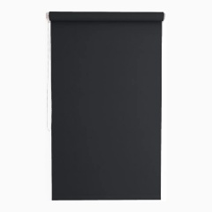 Изображение товара Рулонная штора DDA 140*160 с/з 80%, Однотонный Черный графит