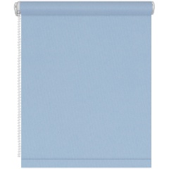 Изображение товара Рулонная штора DDA 80x160 с/з 80% голубая ткань монтаж без сверления