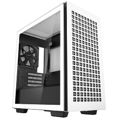 Изображение товара Корпус Deepcool CH370 WH Mini-ITX Micro-ATX с боковым стеклом и вентиляторами