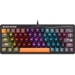 Изображение товара Клавиатура DEFENDER Black Raven GK-417 RU черный