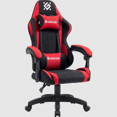 Изображение товара Игровое кресло DEFENDER Expert Черн/Красный,класс 3,ткань