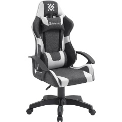 Изображение товара Кресло геймерское Defender Ibis Серый/Белый,класс 2,ткань