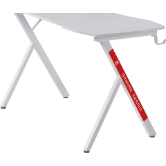 Изображение товара Стол компьютерный Defender Chrono подвес кружк+гарн,белый,МДФ