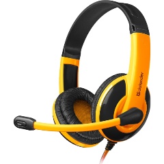 Изображение товара Гарнитура Defender Warhead G-120 Black/Orange (64099)
