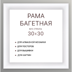 Изображение товара Багетная рама ДЕКАРТ 30х30 (1) 8Л3968