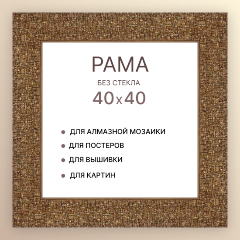 Изображение товара Багетная рама ДЕКАРТ 40/40 8Л2589