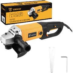 Изображение товара Углошлифовальная машина DEKO AG2400DK 230мм 2400 Вт для шлифовки и резки